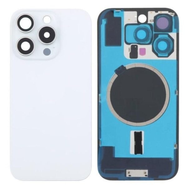 dlimgs.php_-3323.jpg Tapa Trasera Apple iPhone 16 Pro Max c/Marco c/Lens Blanco NASAN (sin garantía sin devolución)