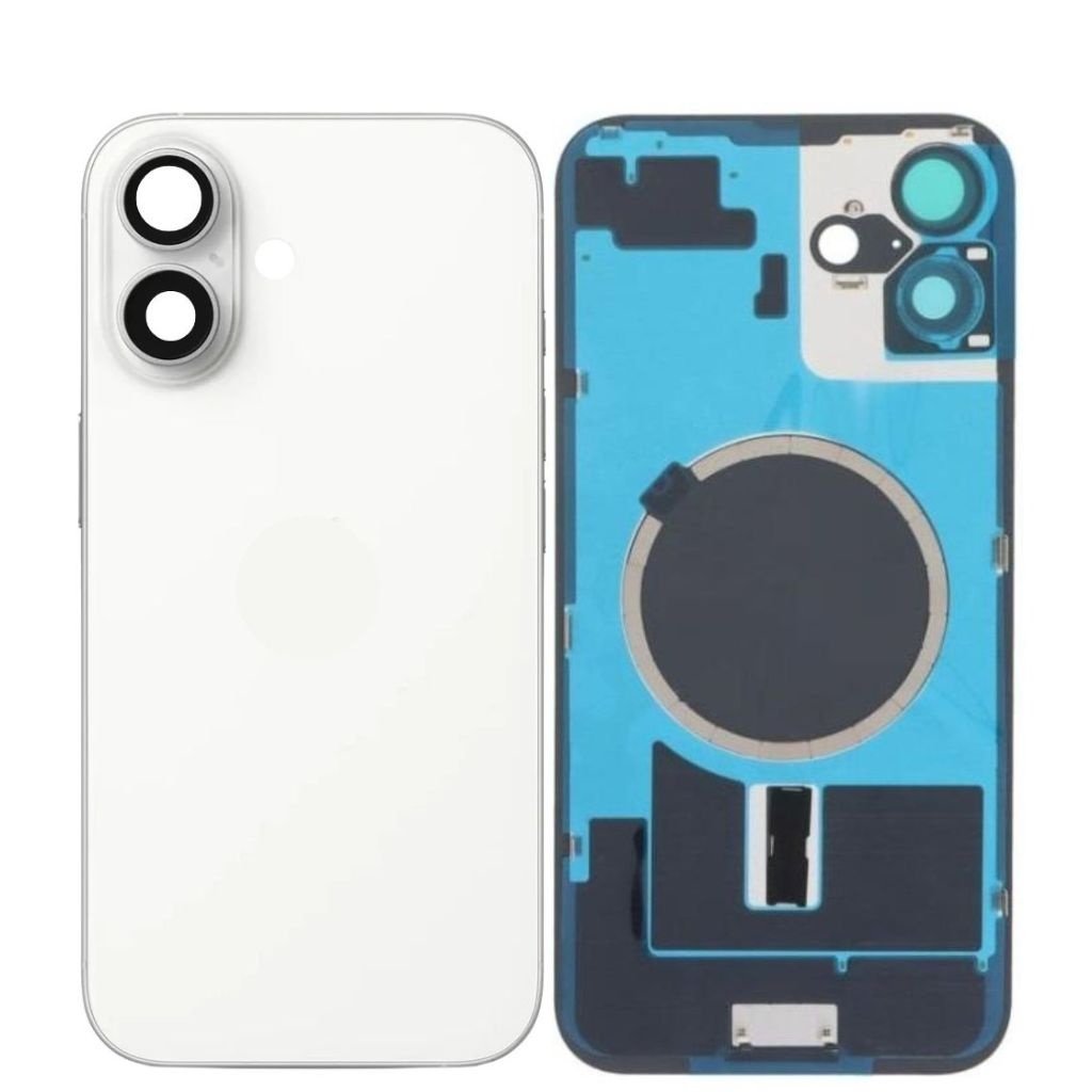 dlimgs.php_-3336.jpg Tapa Trasera Apple iPhone 16 c/Marco c/Lens Blanco NASAN (sin garantía sin devolución) - Imagen 1