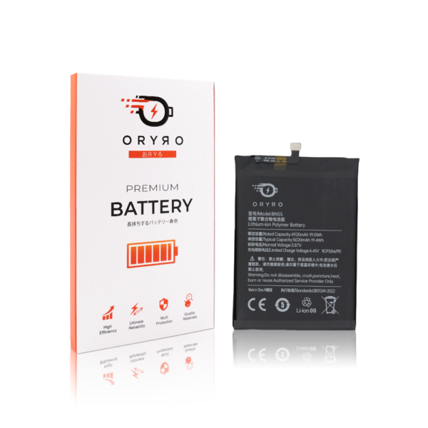Batería para Xiaomi Redmi Note 9s   5020mAh  BN55  ORYRO