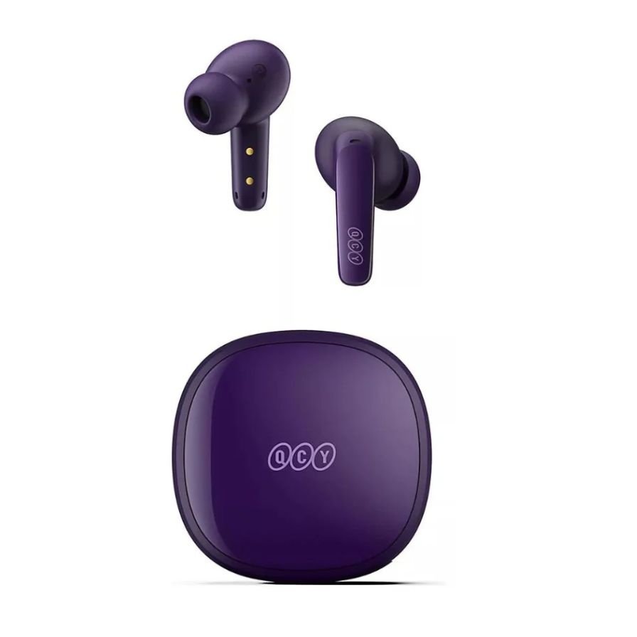 dlimgs.php_-3445.jpg Auricular Bluetooth TWS T13 X Violeta QCY By Xiaomi - Imagen 1