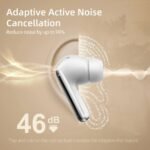 Auricular Bluetooth TWS MeloBuds Pro   ANC  Dorado  QCY By Xiaomi - Imagen 3