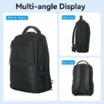 Mochila para Laptop Antirrobo c/USB   Water-Repellent / 45x30x15 cm / Negro  KRKB0  Vention - Imagen 2