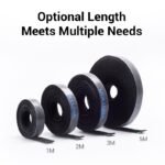 Velcro para Cables   1M / Negro  KAABA  Vention - Imagen 5