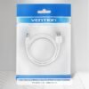 Cable de Poder USB-A a DC 5.5mm   1.5M / Blanco  CEYWG  Vention