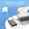 Cable de Poder USB-A a DC 5.5mm   1.5M / Blanco  CEYWG  Vention