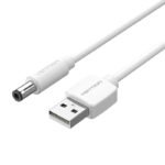 Cable de Poder USB-A a DC 5.5mm   1.5M / Blanco  CEYWG  Vention - Imagen 10