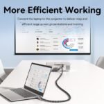 Cable HDMI Cordón   4K HD / Macho/Macho / 2M / Aluminio / Gris  ALMBH Vention - Imagen 14