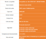 Batería para Samsung A105/A10/A7 2018/A750   EB-BA750ABU  ORYRO