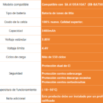 Batería para Samsung A105/A10/A7 2018/A750   EB-BA750ABU  ORYRO