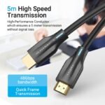 Cable HDMI   Cordón / 8K / 5M / Negro  AAUBJ  Vention - Imagen 8