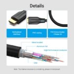 Cable HDMI   Cordón / 8K / 5M / Negro  AAUBJ  Vention - Imagen 11