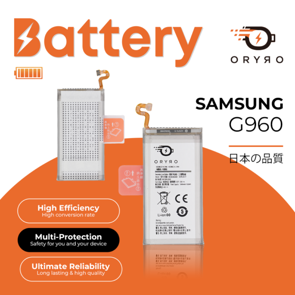 Batería para Samsung G960/S9   3000mAh  EB-BG960ABE  ORYRO