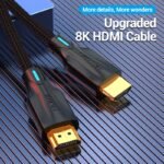 Cable HDMI   Cordón / 8K / 3M / Negro  AAUBI  Vention - Imagen 7