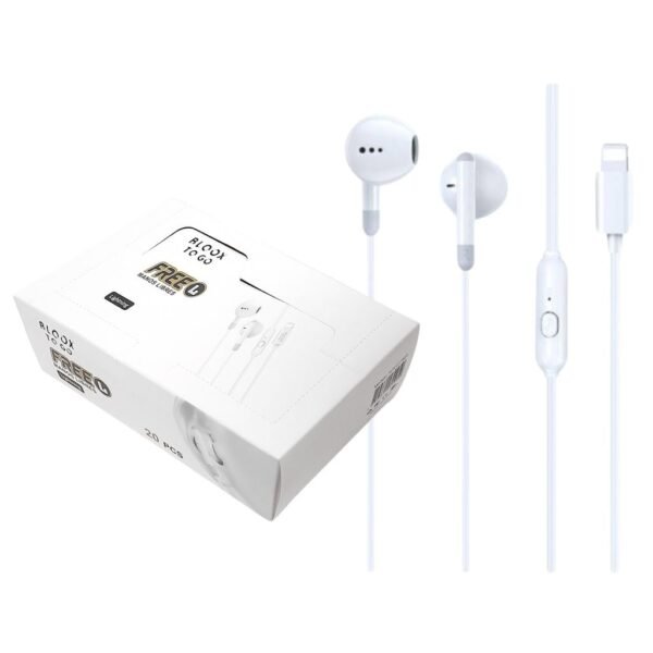 dlimgs.php_-3797.jpg Caja BLOOX TO GO con 20 Manos Libres Lightning Tipo iPhone 21x15x6.5cm