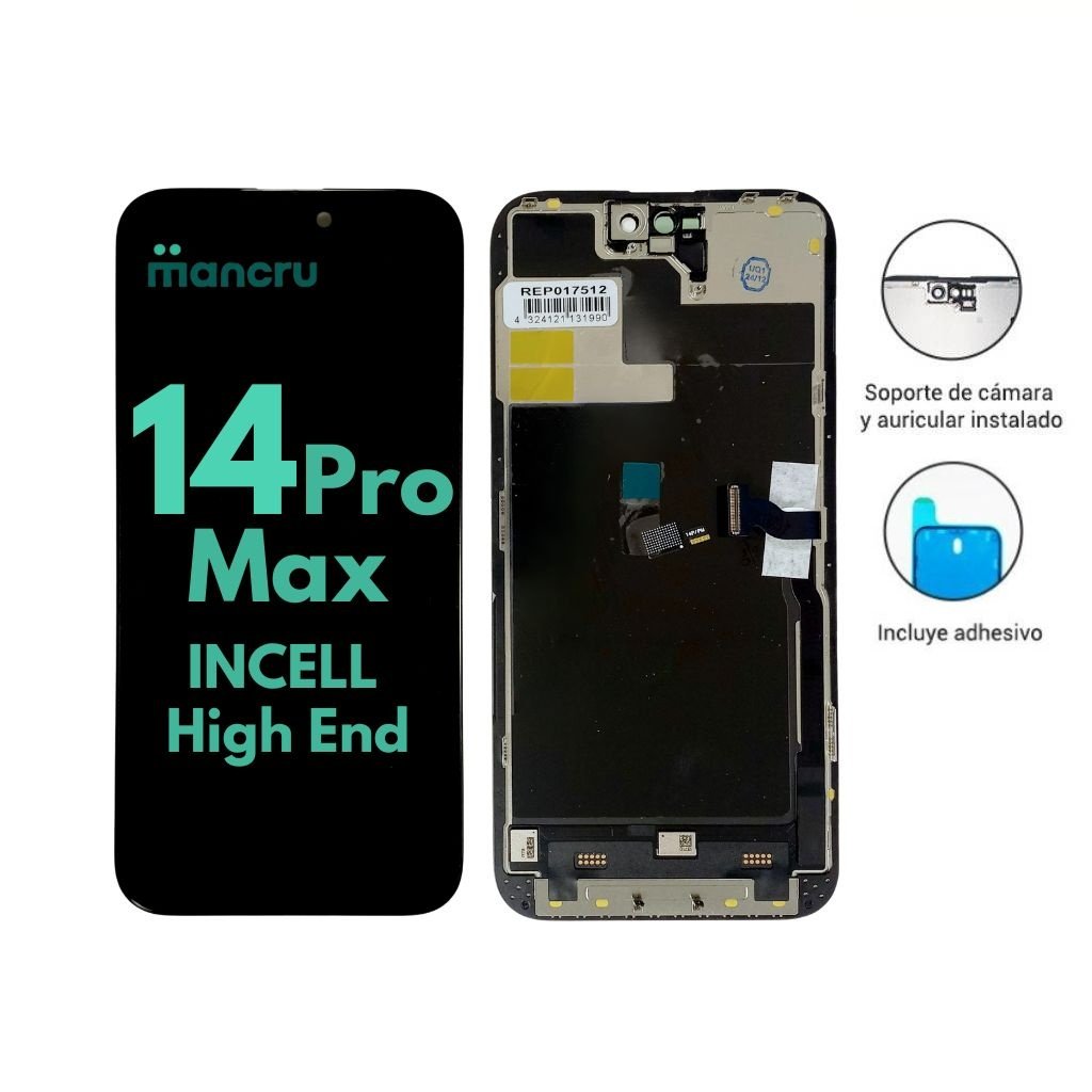 dlimgs.php_-3799.jpg Display Apple iPhone 14 Pro Max (Incell High End) Comp. Negro IC Removible - Imagen 1