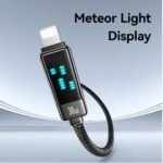 Cable de Datos Meteor Series SJ743   USB C a Lightinig  30W  1.2M  Titanium  USAMS - Imagen 2