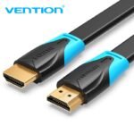 Cable HDMI Flat   4K 60Hz / 1.5M / Negro  VAA-B02-L150 Vention - Imagen 2