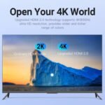 Cable HDMI Flat   4K 60Hz / 1.5M / Negro  VAA-B02-L150 Vention - Imagen 26