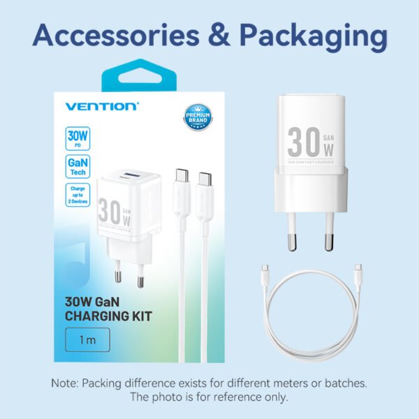 dlimgs.php_-4015.jpg Cargador de Pared USB-A+USB-C GaN USB-C a USB-C 30W/30W / Negro TZ-FEQB0-EU-01 Vention