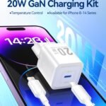 Cargador de Pared USB-C GaN   USB-C a Lightning  20W / Blanco  TZ-FEPW0-EU-02  Vention