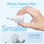 Cargador de Pared USB-C GaN   USB-C a Lightning  20W / Blanco  TZ-FEPW0-EU-02  Vention - Imagen 12