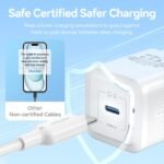 Cable USB-C a USB-C   3A / 1M / Blanco  TRCWF  Vention - Imagen 11