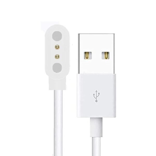 Cargador para Smartwatch Mibro   2.54mm  2 pin  Blanco  Genérico