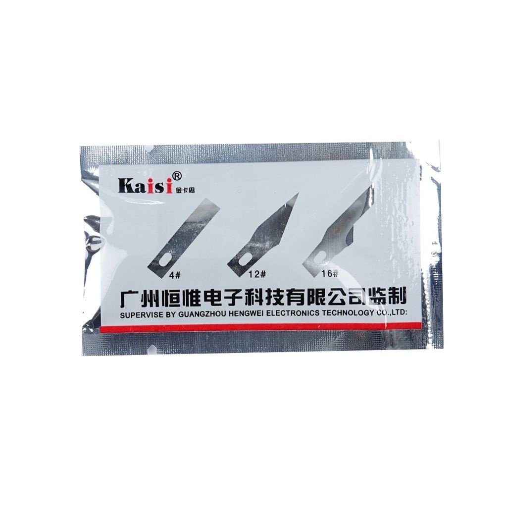 dlimgs.php_-417.jpg Repuesto Cuchilla de Precisión 306 10 Piezas Cuchilla de Carbono #12 Kaisi - Imagen 1