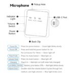 Microfono Solapero   Tipo C Pack x2 / Negro  NCBB0  Vention - Imagen 6
