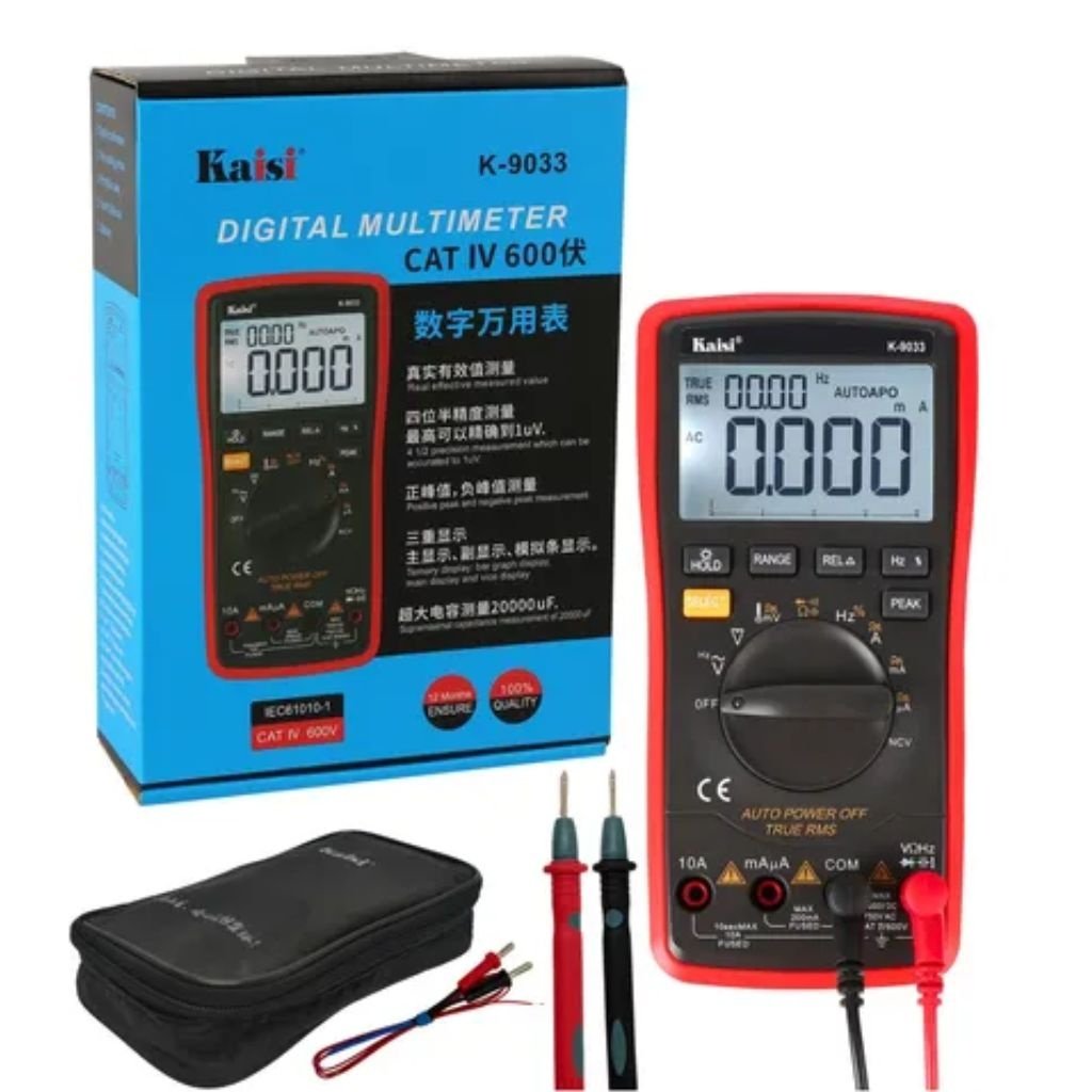 dlimgs.php_-418.jpg Multimetro Digital (Tester) 9033 Kaisi - Imagen 1