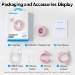 Auricular Bluetooth Tiny T17   Rosado  NBRP0  Vention - Imagen 10