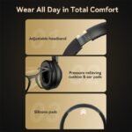 Auricular Bluetooth 5.3 SoundMate S11   Negro  NBBB0  Vention - Imagen 11