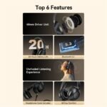 Auricular Bluetooth 5.3 SoundMate S11   Negro  NBBB0  Vention - Imagen 18