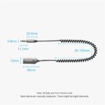 Receptor de Audio USB   BT 5.4 para Auto / 1.5M / Negro  NAIHG  Vention - Imagen 5