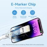 Cable USB-C a Lightning   3A / 2M / Rosado  LAKPH  Vention - Imagen 3