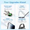 Cable USB-C a Lightning   3A / 2M / Rosado  LAKPH  Vention