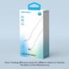 Cable USB-C a Lightning   3A / 1M / Rosado  LAKPF  Vention