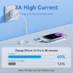 Cable USB-C a Lightning   3A / 1M / Rosado  LAKPF  Vention - Imagen 5