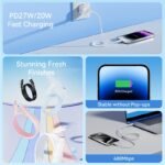 Cable USB-C a Lightning   3A / 1M / Rosado  LAKPF  Vention - Imagen 7