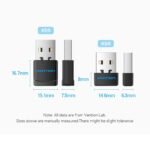 Adaptador Wi-Fi USB   Dual band 2.4G/5G / Negro  KDSB0  Vention - Imagen 3