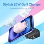 Cargador de Pared USB-C GaN   20W / Rosado  FEPP0-EU  Vention - Imagen 5