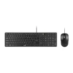 Combo USB C126   Teclado y mouse  SlimStar  Negro  Genius