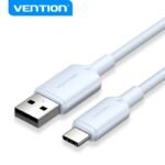 Cable USB-A 2.0 a USB-C   60W / 3A / 2M / Celeste  CTQLH  Vention - Imagen 12