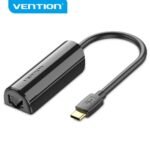 Adaptador USB-C a Ethernet 100M   0.15M / Negro  CFABB   Vention