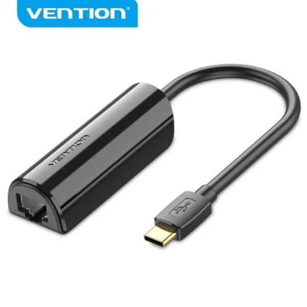 dlimgs.php_-4917.jpg Adaptador USB-C a Ethernet 100M 0.15M / Negro CFABB Vention