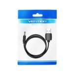 Cable de Poder USB-A a DC 3.5 mm x 1.35 mm    5V / 1.5M / Negro  CEXBG  Vention - Imagen 3