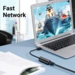 Adaptador USB-A 3.0 a Gigabit Ethernet / 0.15M / Negro   CEHBB  Vention - Imagen 4