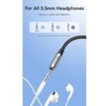 Adaptador de Audio Lightning a 3.5mm   Macho/Hembra / 0.1M / Gris  BMBHA  Vention - Imagen 2