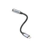 Adaptador de Audio Lightning a 3.5mm   Macho/Hembra / 0.1M / Gris  BMBHA  Vention - Imagen 4