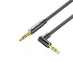 Cable de Audio 3.5 mm   90° / Macho/Macho / 1.5M / Gris  BAZBG  Vention - Imagen 3